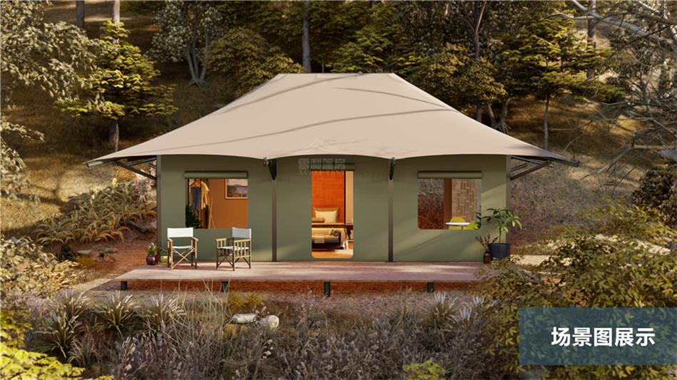 游牧文明遇见现代设计：解码巴彦县星空酒店帐篷的建筑哲学